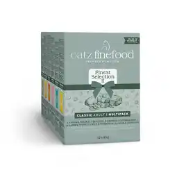 Zooplus 60x85g catz finefood Mixpakket 2 nat kattenvoer aanbieding