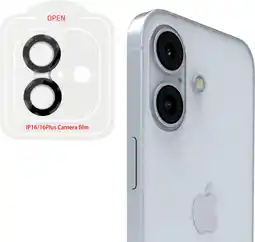 Coolblue BlueBuilt Apple iPhone 16/16 Plus Camera Lens Protector Aluminium aanbieding