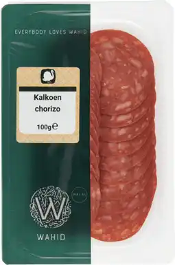 Dekamarkt Wahid Hpp kalkoen chorizo aanbieding