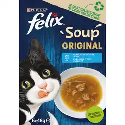 Dekamarkt Felix Kattensoep vis selectie aanbieding