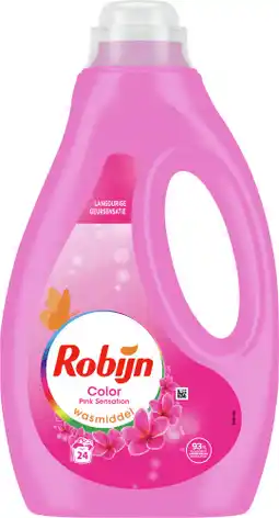 Dekamarkt Robijn Wasmiddel vloeibaar pink sensation 24wb aanbieding