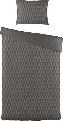 Dekamarkt Embossed dekbedovertrek 140x220cm 100%poly aanbieding