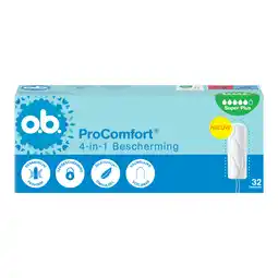 De Online Drogist OB ProComfort Advanced Tampons Super Plus aanbieding