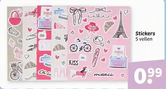 Wibra Stickers aanbieding