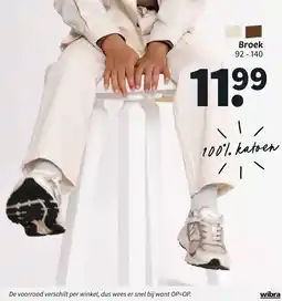 Wibra Broek aanbieding