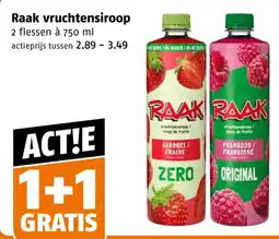 Poiesz Raak vruchtensiroop aanbieding