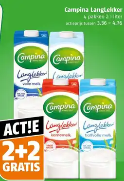 Poiesz Campina LangLekker aanbieding