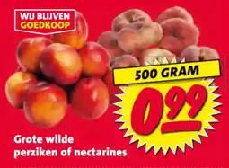 Nettorama Grote wilde perziken of nectarines aanbieding