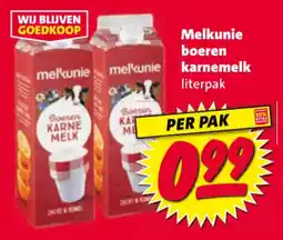 Nettorama Melkunie boeren karnemelk aanbieding