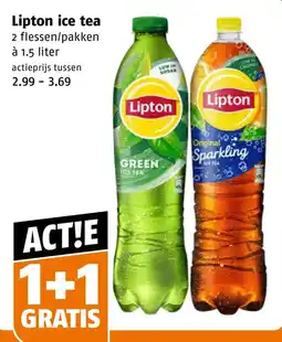 Poiesz Lipton ice tea aanbieding