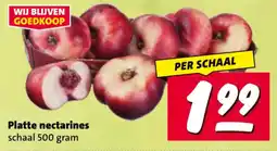 Nettorama Platte nectarines aanbieding