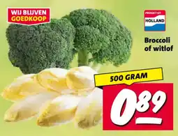 Nettorama Broccoli of witlof aanbieding