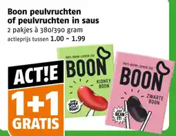 Poiesz Boon peulvruchten of peulvruchten in saus aanbieding