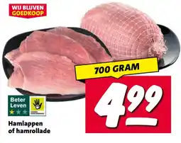 Nettorama Hamlappen of hamrollade aanbieding