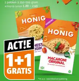 Poiesz HONIG MACARONI ORIGINAL aanbieding