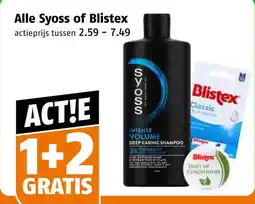 Poiesz Alle Syoss of Blistex aanbieding