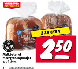 Nettorama Melkboter of meergranen puntjes aanbieding