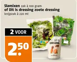 Poiesz Slamixen of Dit is dressing zoete dressing aanbieding