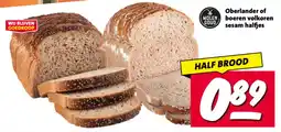 Nettorama Oberlander of boeren volkkoren sesam halfjes aanbieding