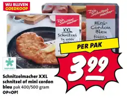 Nettorama Schnitzelmacher XXL schnitzel of mini cordon bleu aanbieding