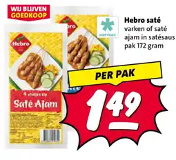 Nettorama Saté Ajam aanbieding