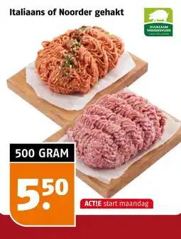Poiesz Italiaans of Noorder gehakt aanbieding
