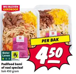 Nettorama Padifood bami of nasi speciaal aanbieding