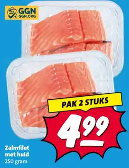 Nettorama Zalmfilet met huid aanbieding