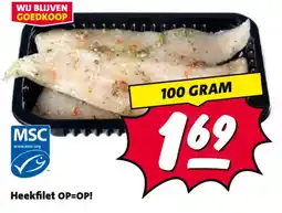 Nettorama Heekfilet aanbieding