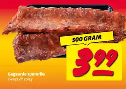 Nettorama Gegaarde spareribs aanbieding