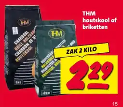 Nettorama THM houtskool of briketten aanbieding