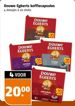 Poiesz Douwe Egberts koffiecapsules aanbieding