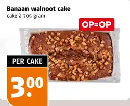 Poiesz Banaan walnoot cake aanbieding