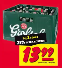 Nettorama Grolsch aanbieding