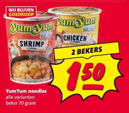 Nettorama YumYum noodles aanbieding