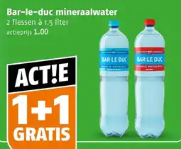 Poiesz Bar-le-duc mineraalwater aanbieding