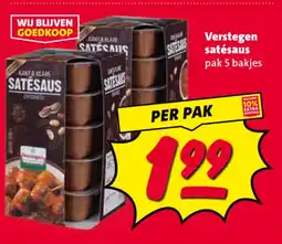 Nettorama Satésaus aanbieding