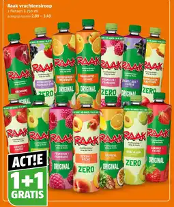 Poiesz Raak vruchtensiroop aanbieding