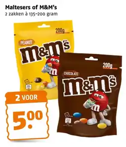 Poiesz Maltesers of M&M's aanbieding
