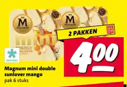 Nettorama Magnum mini double sunlover mango aanbieding