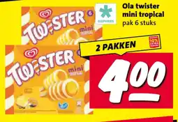 Nettorama Ola twister mini tropical aanbieding