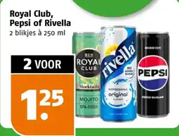 Poiesz Royal Club, Pepsi of Rivella aanbieding