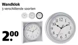 Poiesz Wandklok aanbieding