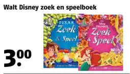 Poiesz Walt Disney zoek en speelboek aanbieding