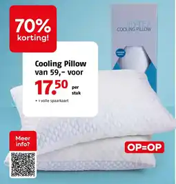 Poiesz Cooling Pillow aanbieding