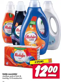 Nettorama Robijn wasmiddel aanbieding