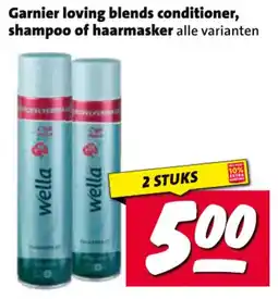Nettorama Garnier loving blends conditioner, shampoo of haarmasker aanbieding