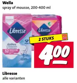 Nettorama Libresse aanbieding