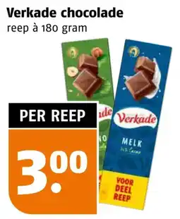 Poiesz Verkade chocolade aanbieding