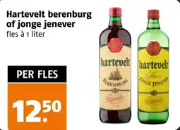 Poiesz Hartevelt berenburg of jonge jenever aanbieding